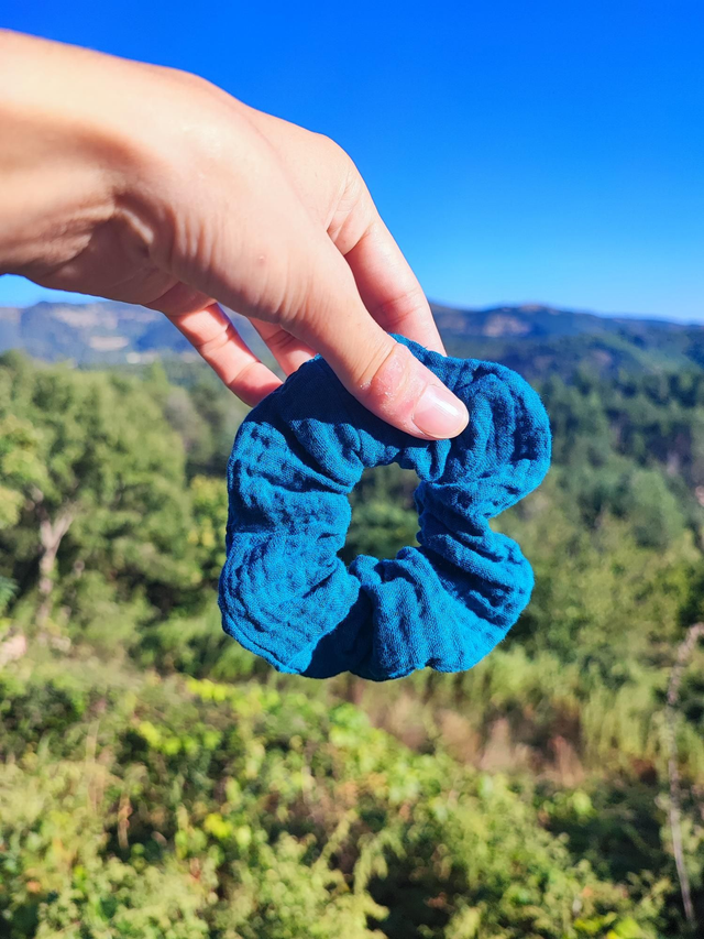 Chouchou Bleu Canard