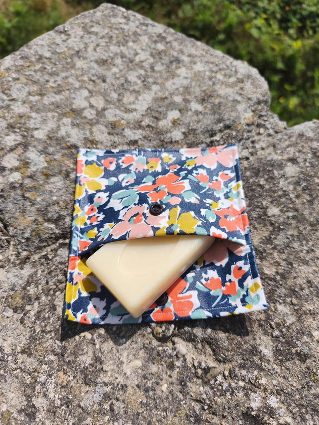 Pochette à savon Floraly