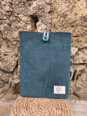 Pochette à Livre en Velours Émeraude