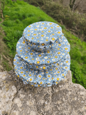 Lot de 3 couvre-plats Marguerites