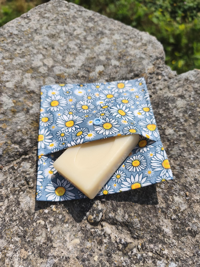 Pochette à savon Marguerite