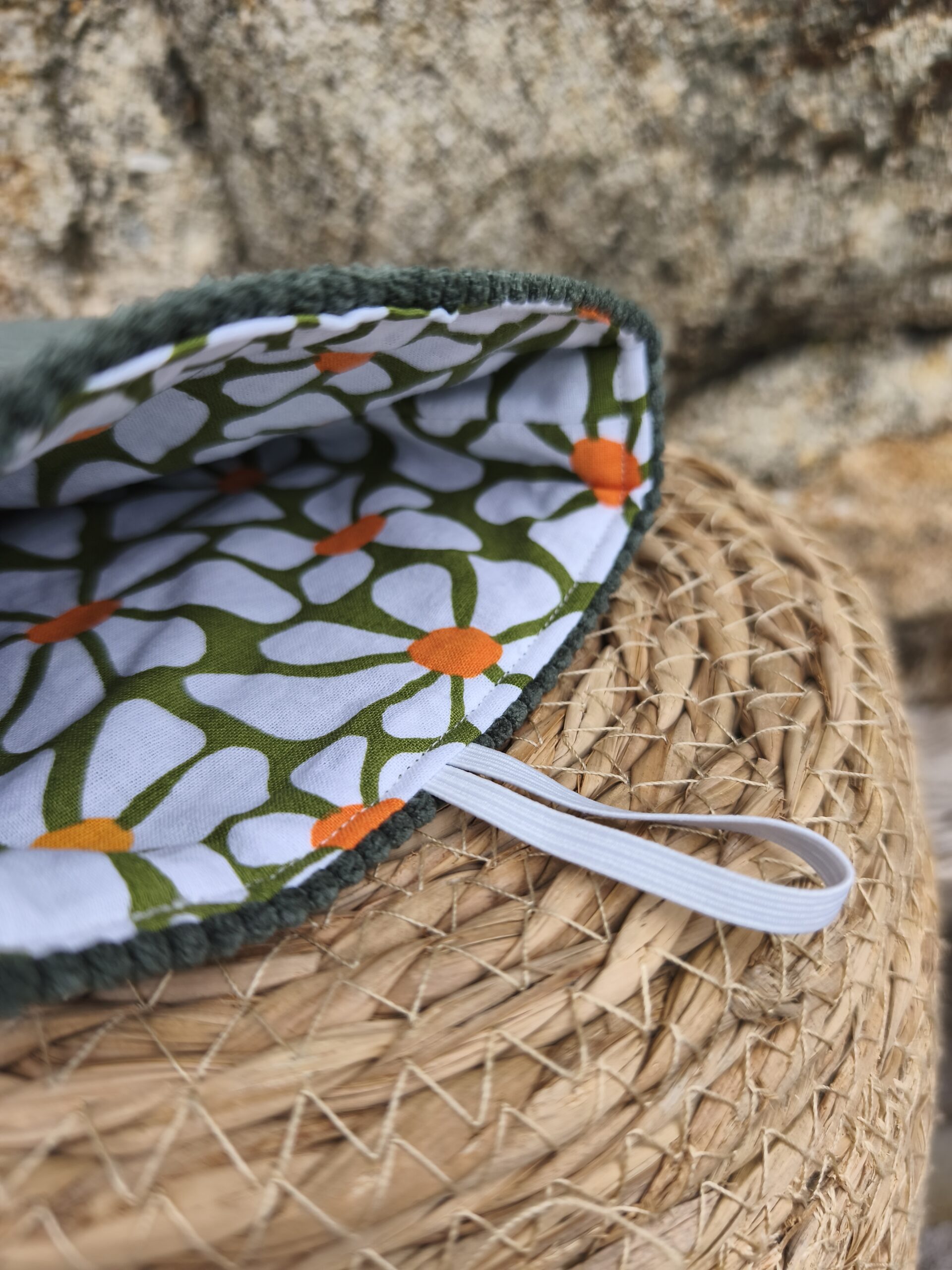 Pochette à livre en velours Vert Sapin – Image 3