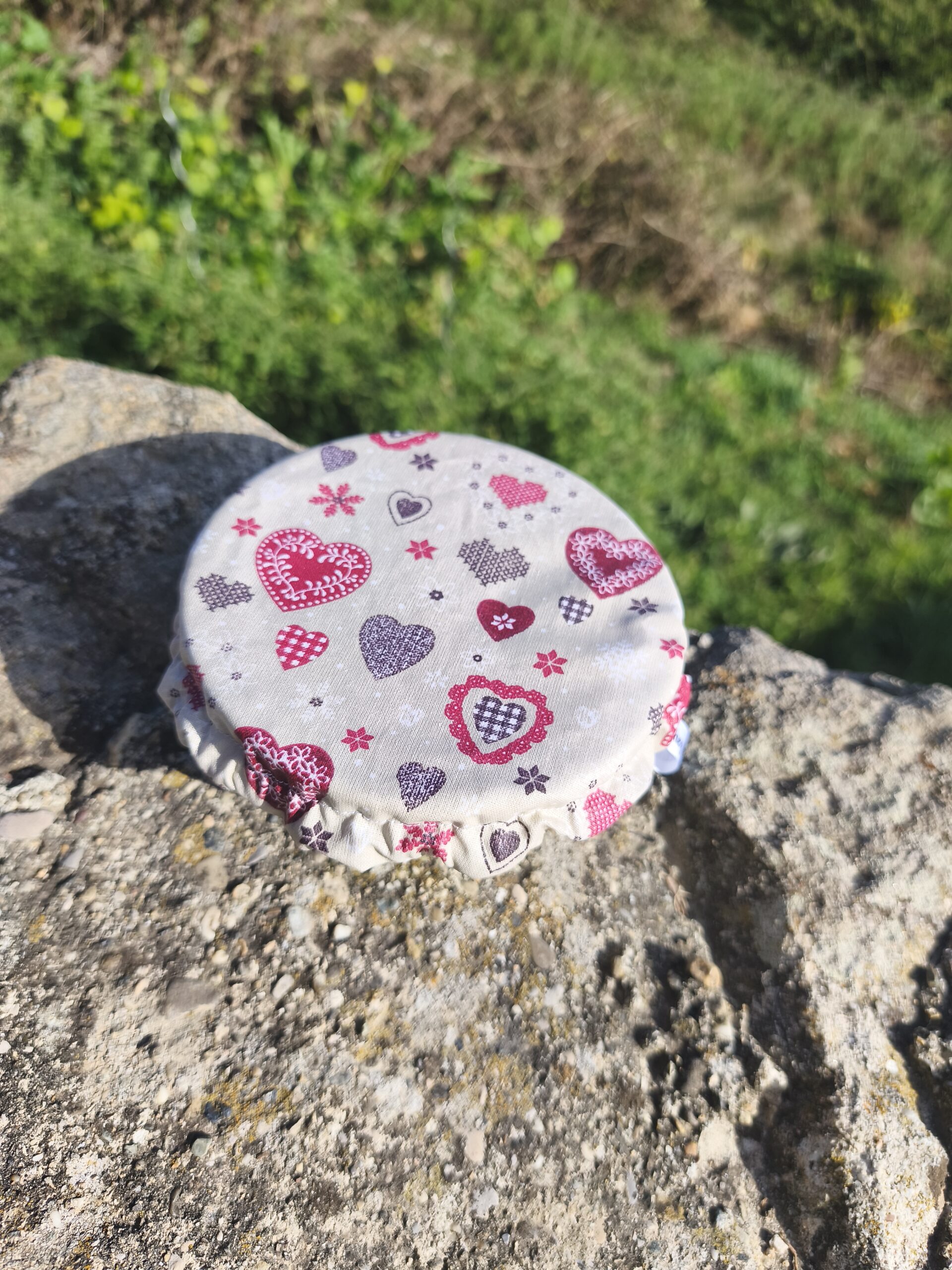 Petit couvre-plat Amour