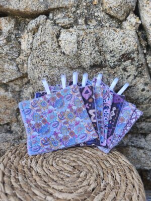 Lot de 7 lingettes Violetta