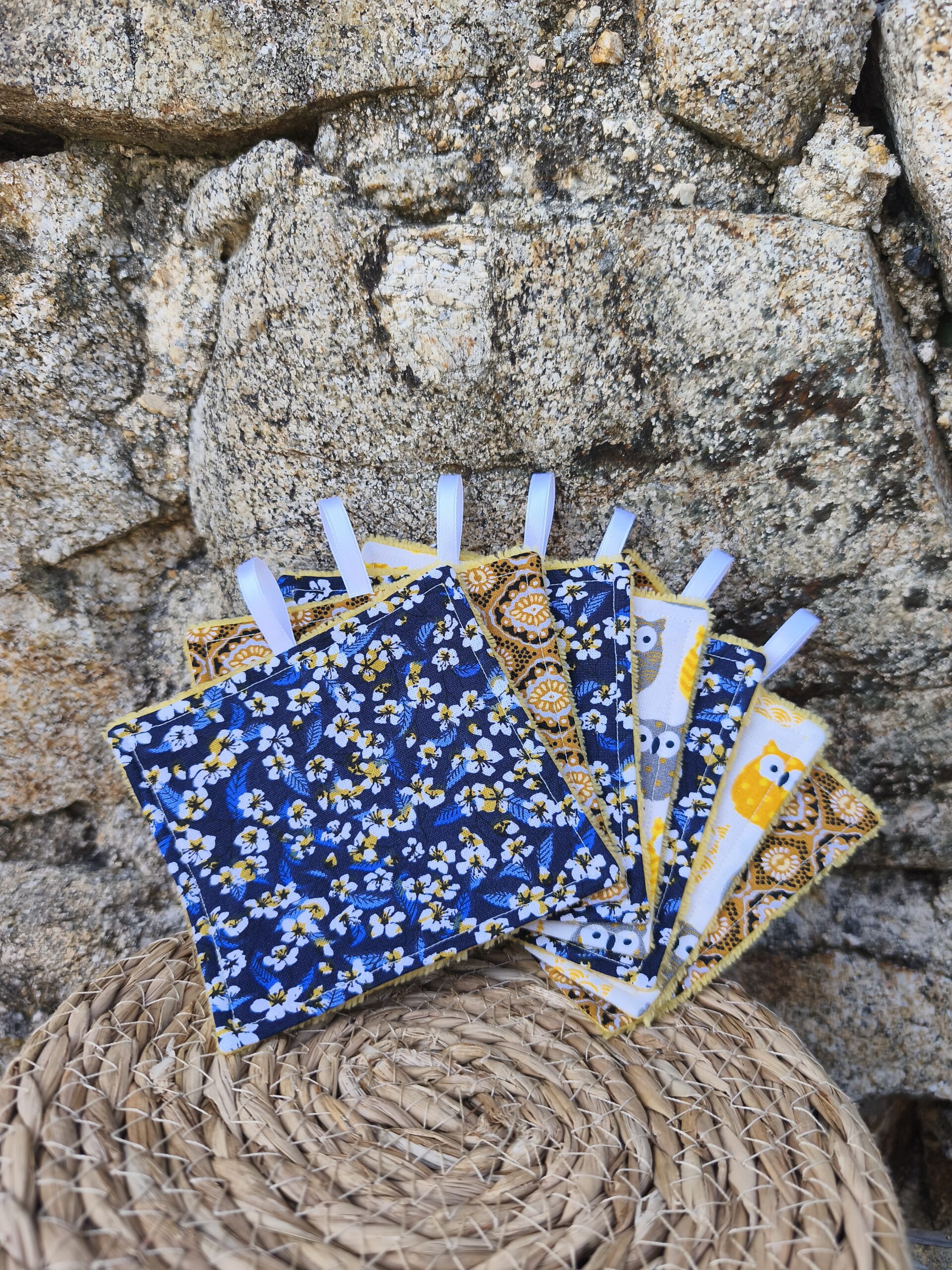 Lot de 7 lingettes Océane